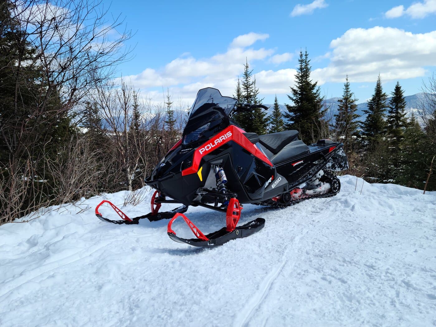 Essai de la Polaris 650 Indy VR1 2021 