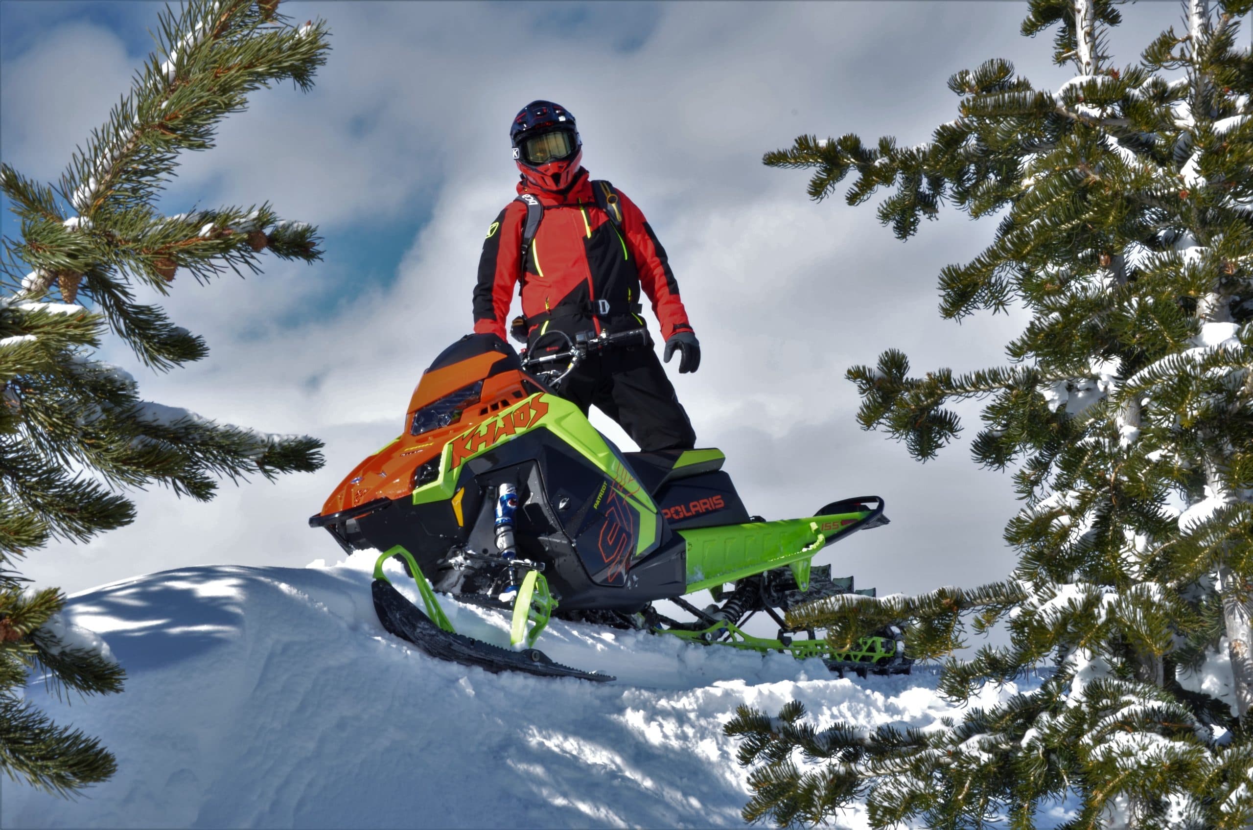 Snowshoot 2022: Polaris Khaos 155 9R