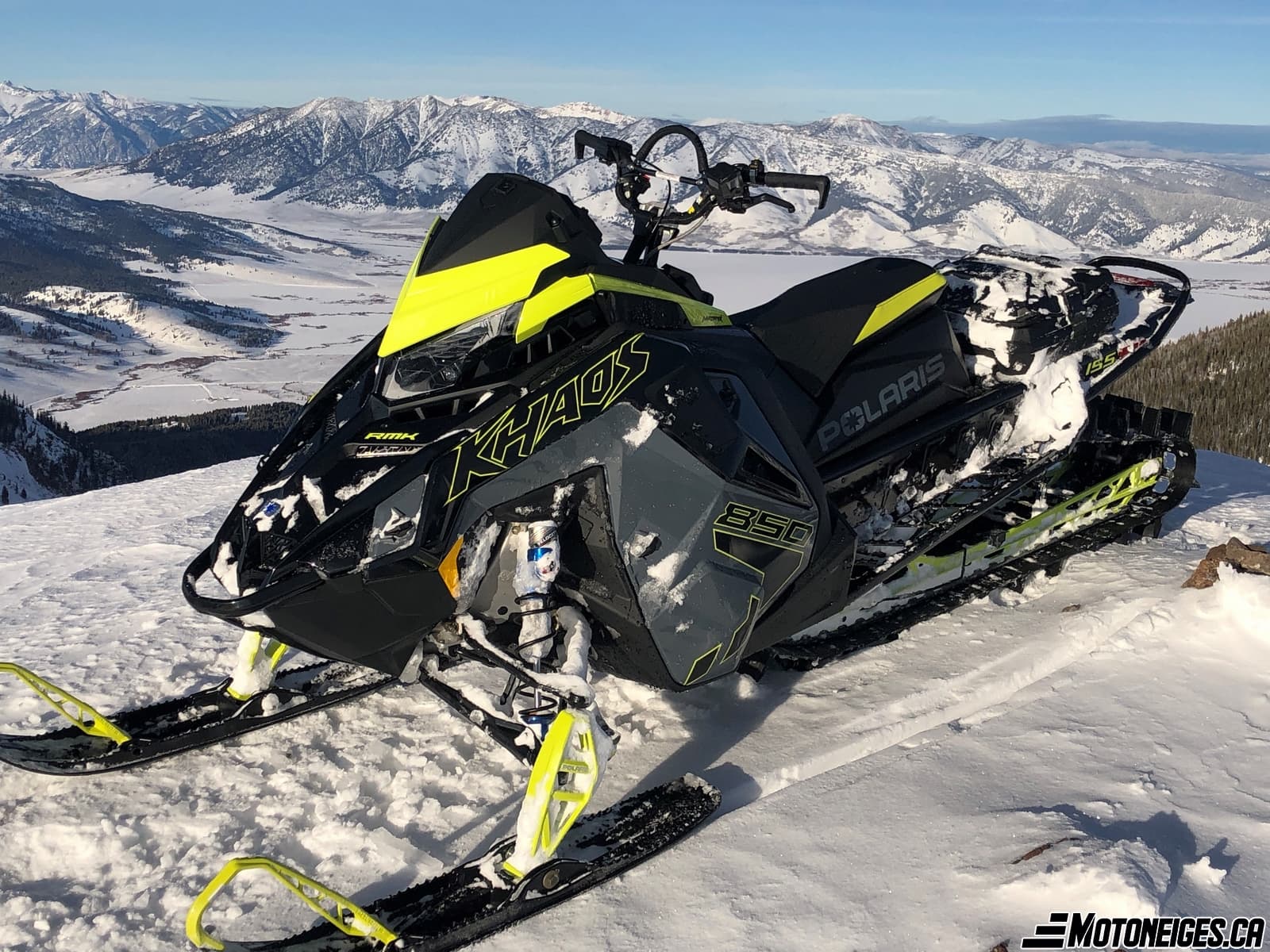 Polaris Matryx 850 Khaos Slash 155 2022… retour sur la saison passée.