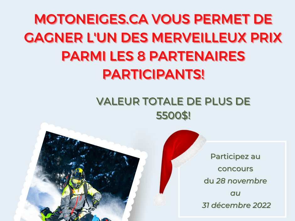 Gagne l’un des prix parmi nos 8 partenaires participants!