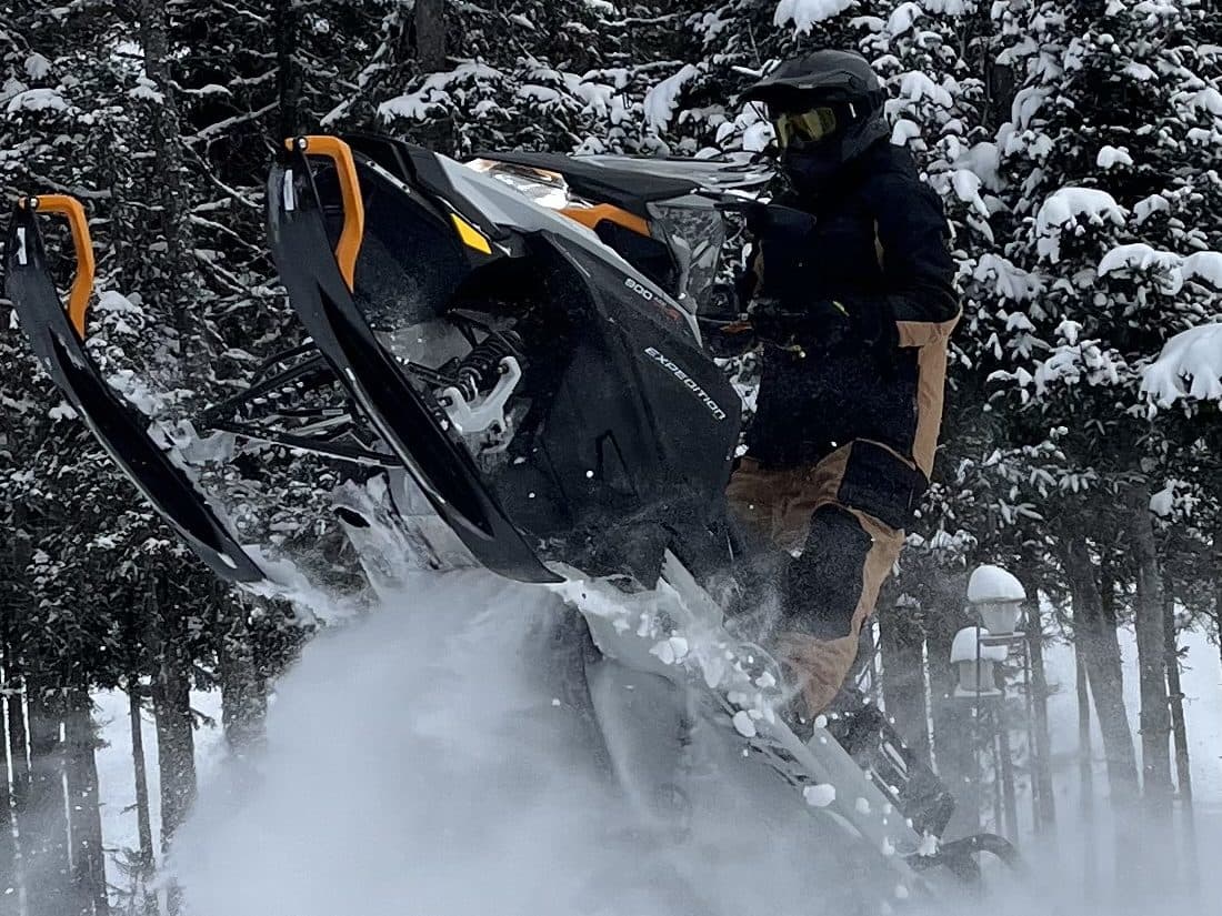 Essai de la motoneige BRP Expedition Se 900 ace Turbo R 2023