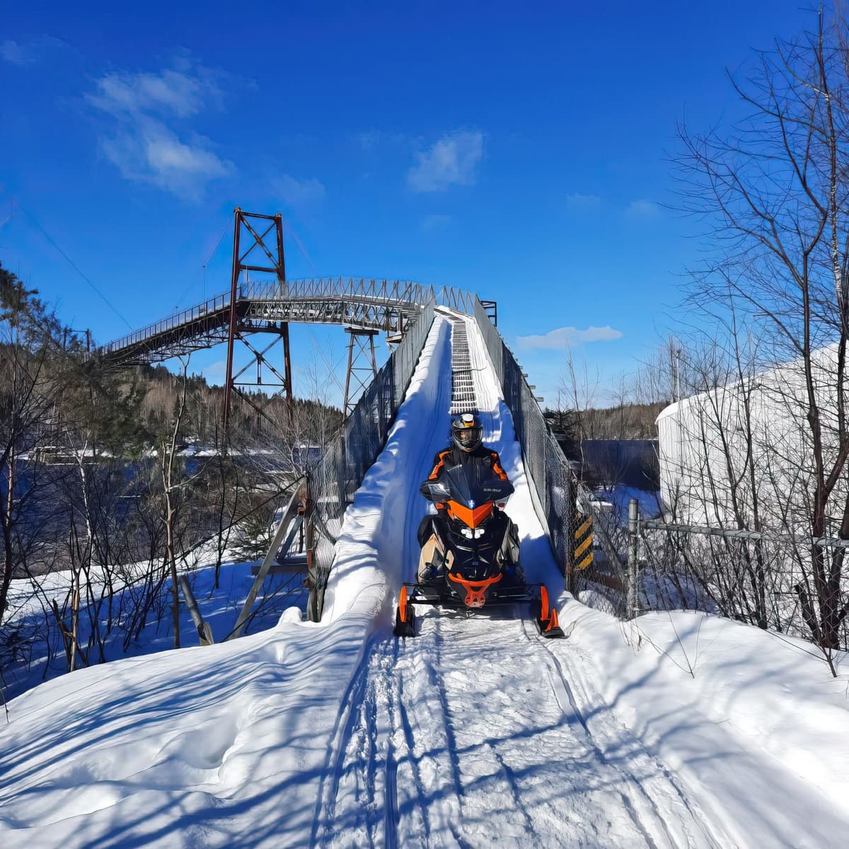 Des infrastructures des sentiers uniques au Québec