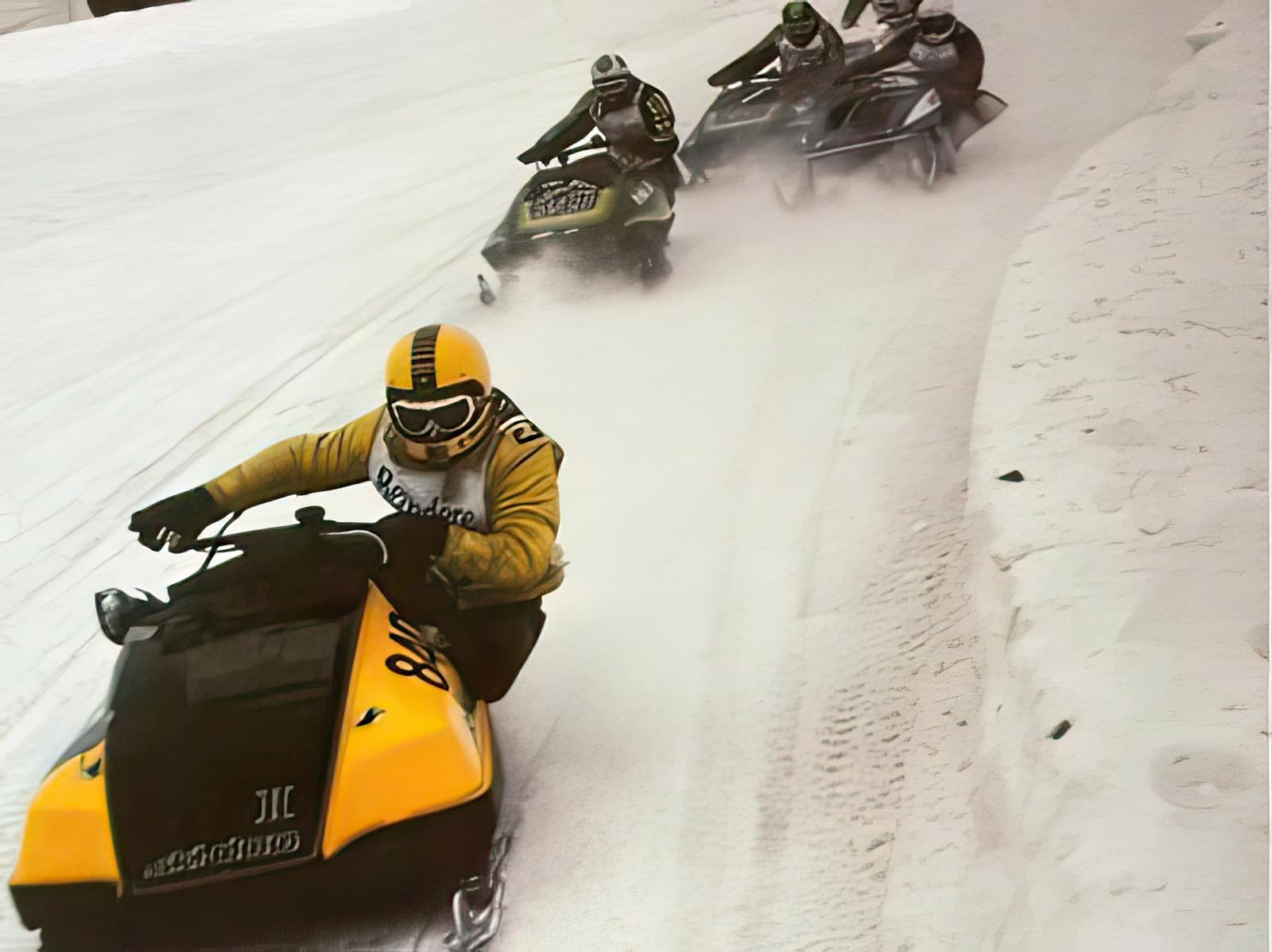 Une course de motoneige mythique revient à Woodstock, NB