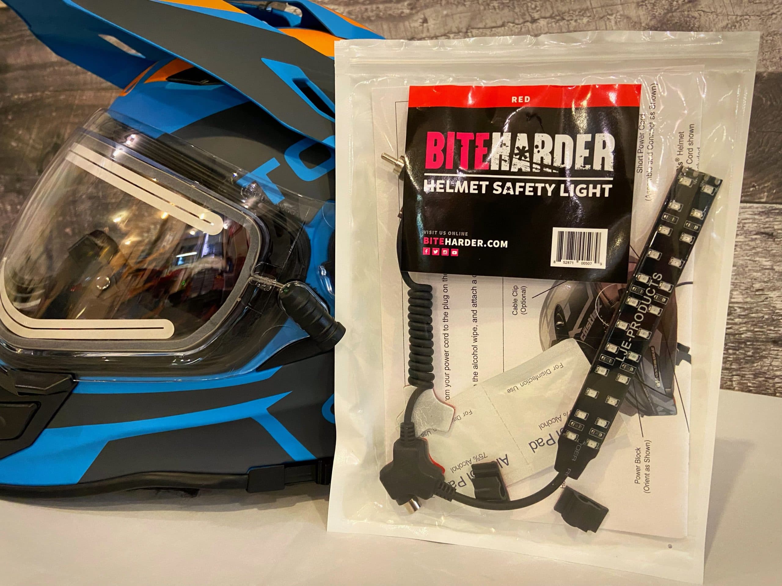 Lumière de sécurité BiteHarder Helmet Safety Light