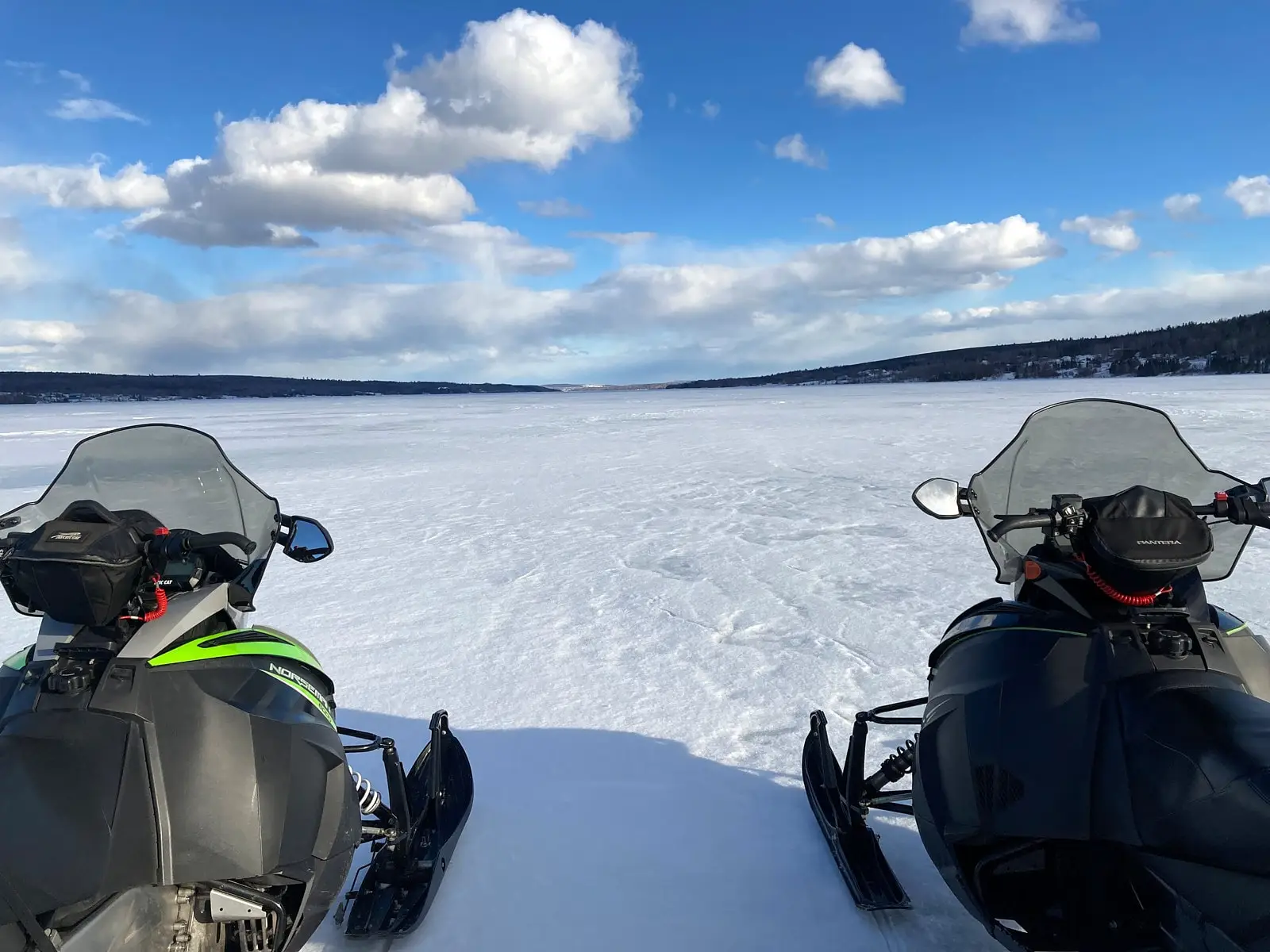 Rouler sur l’océan : sentier de motoneige du Nouveau-Brunswick jusqu’à l’île de Lamèque