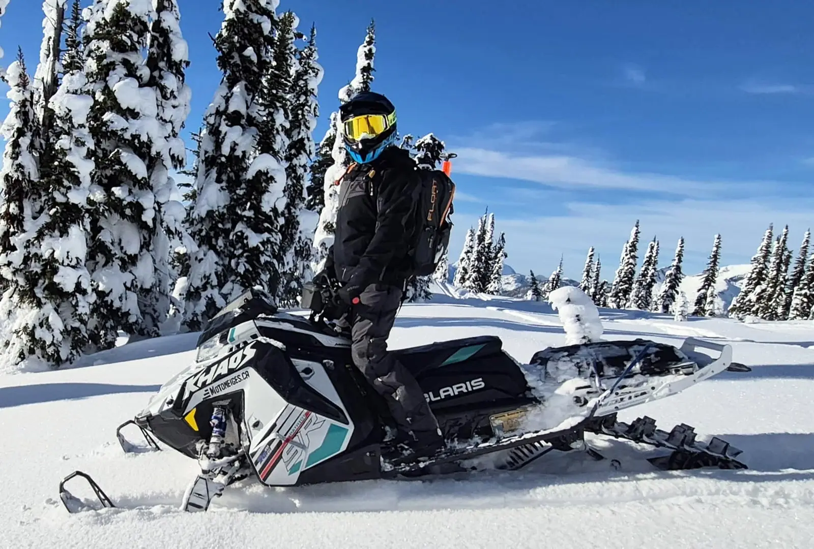 Patriot 9R RMK Khaos Slash 2025 : motoneige hors-piste puissante adaptée à la maniabilité