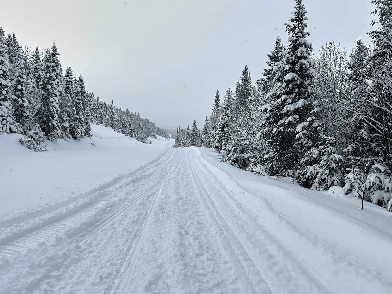 Trails en NORD : nouveaux sentiers de motoneige des monts Valin