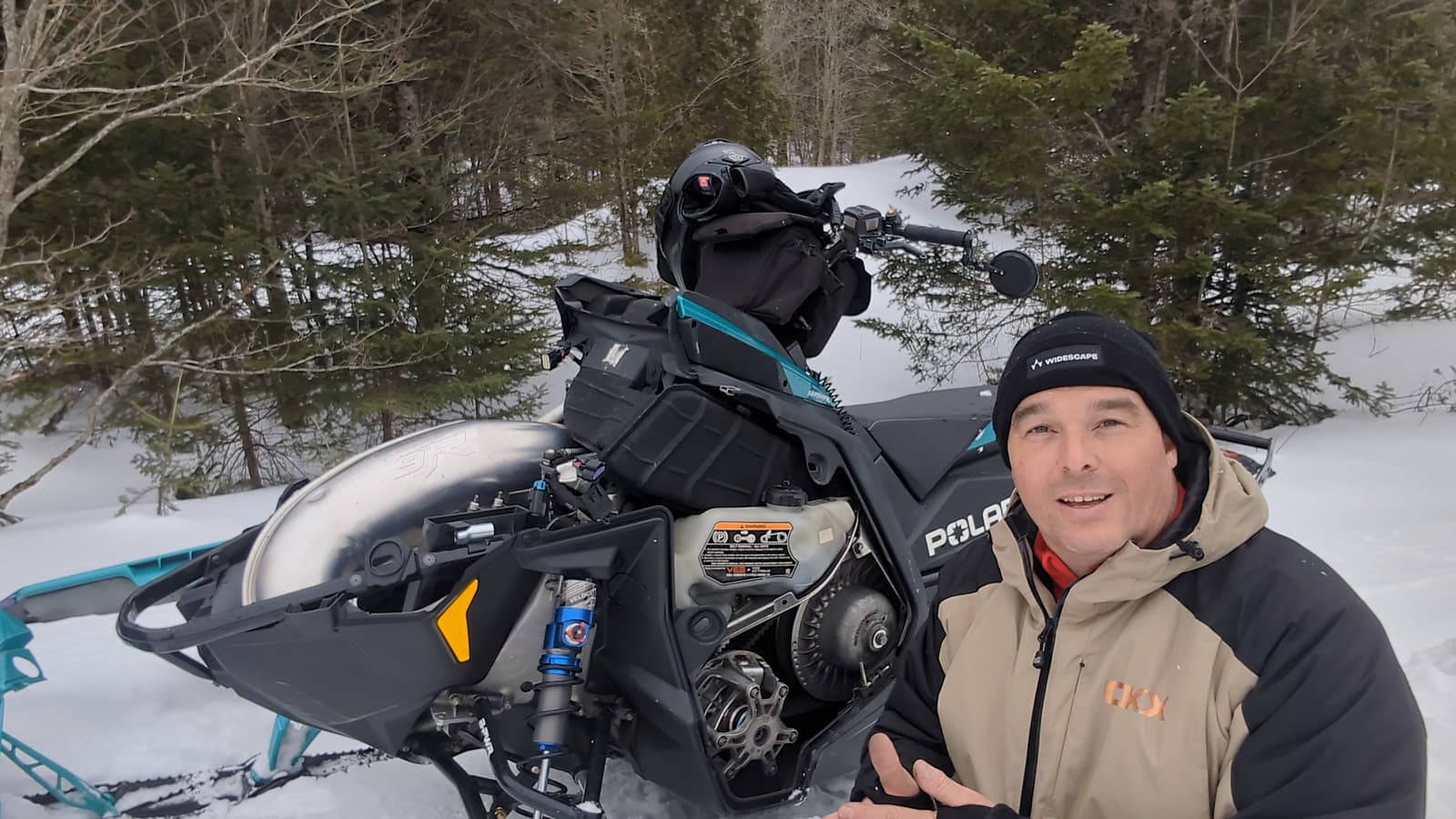Moteur noyé : guide mécanique pour démarrer une motoneige Polaris Patriot 850 ou 900