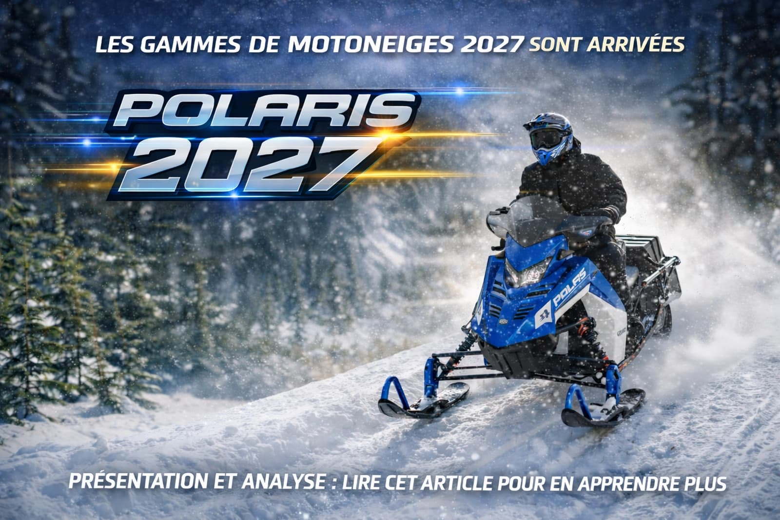 Motoneiges Polaris 2027