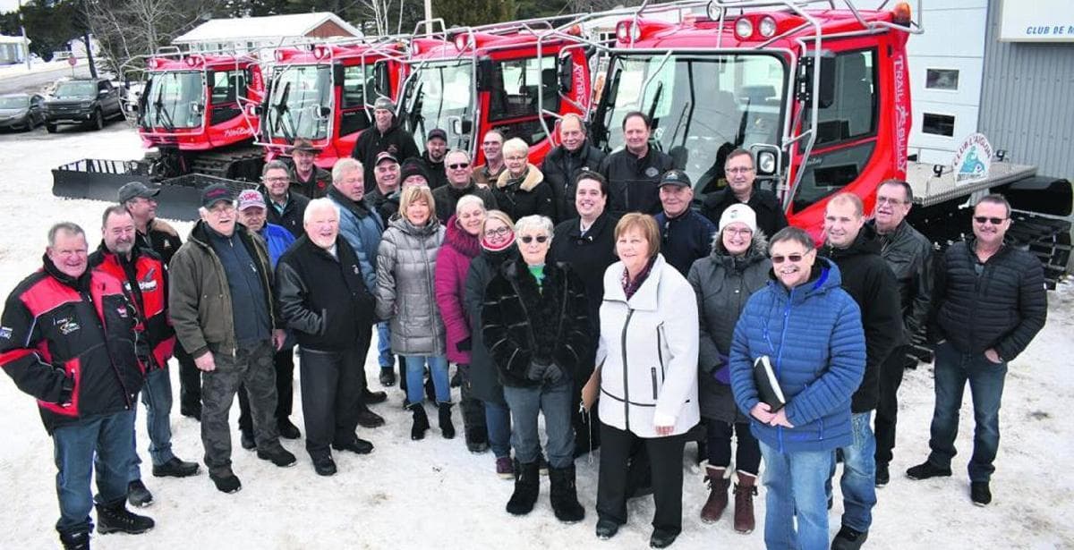 Quatre clubs de motoneige reçoivent des contributions