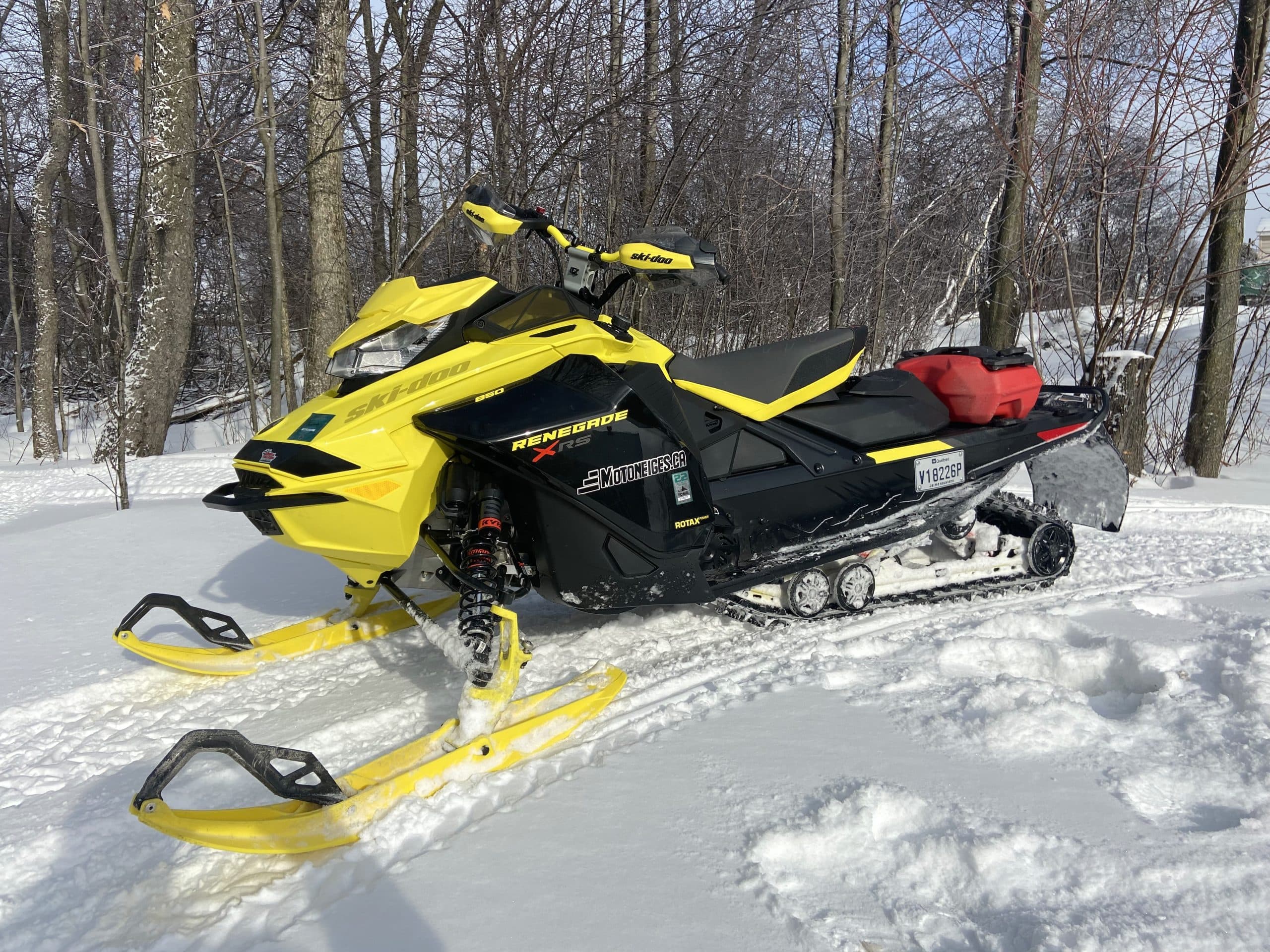 Essai court terme du Ski-Doo Renegade X-RS 850 E-TEC 2022