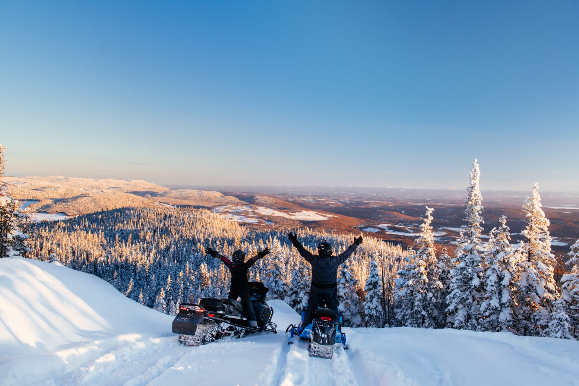 Saguenay : l’appel de la motoneige