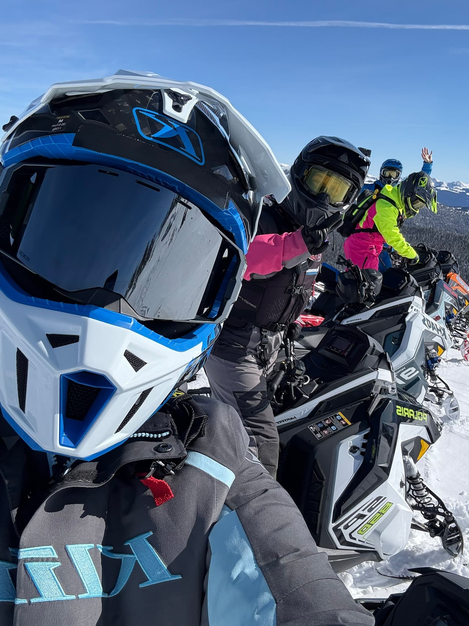 Un casque de motoneige 100 % hors-piste : le KLIM F3 Carbon